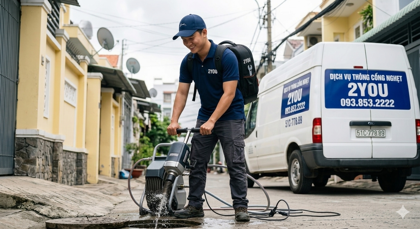 Dịch vụ Thông cống nghẹt 2You