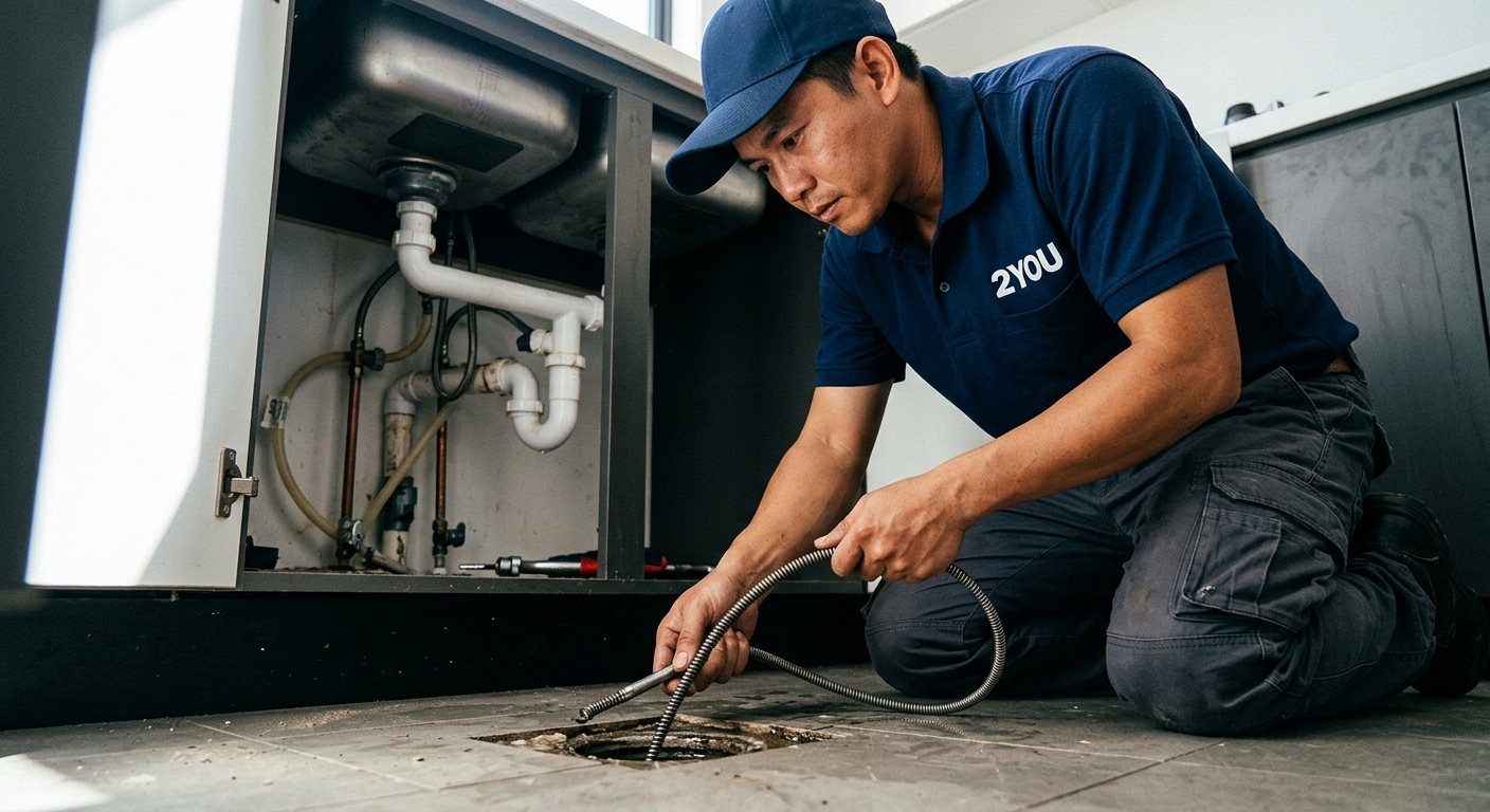 Thông cống nghẹt Quận 5