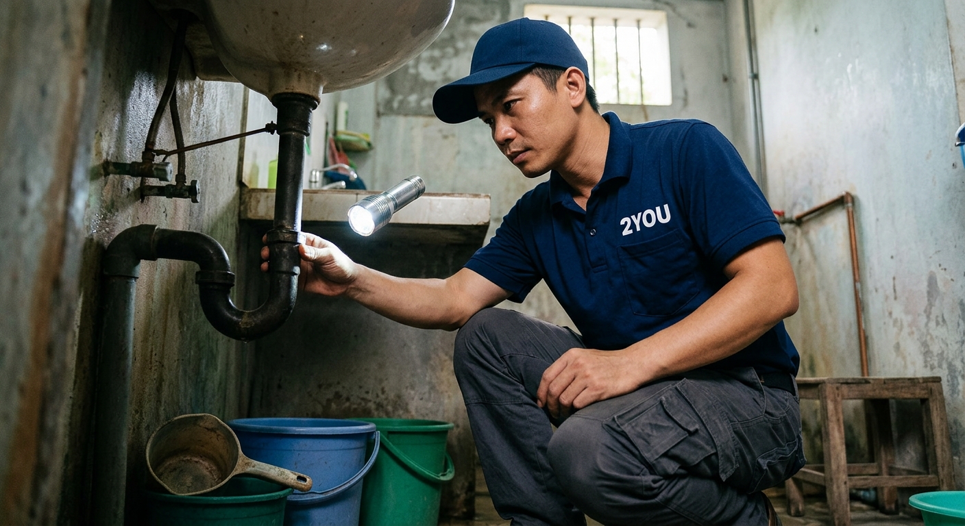 Thông cống nghẹt Bình Chánh