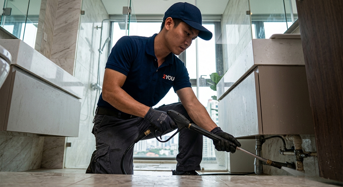 Thông cống nghẹt Tân Phú