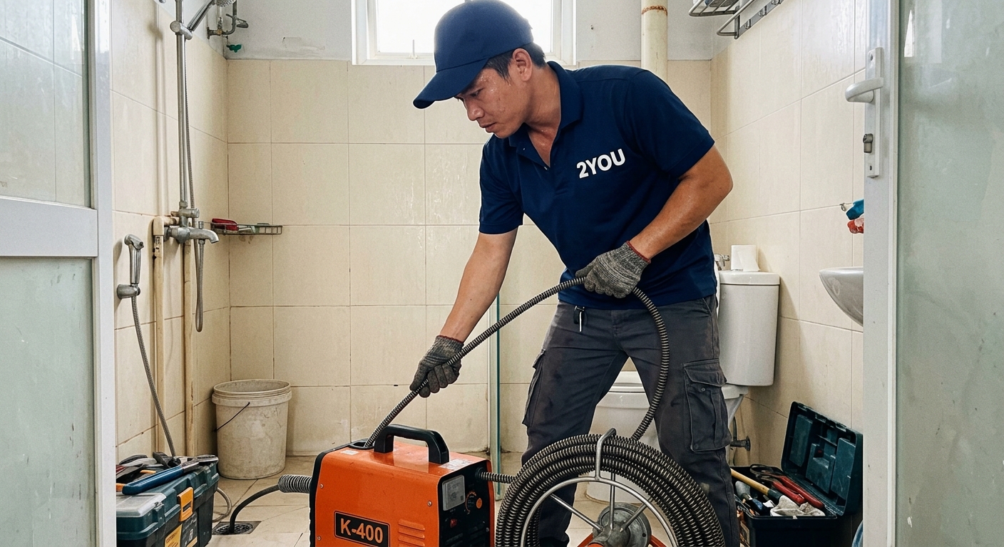 Thông cống nghẹt Bình Thạnh