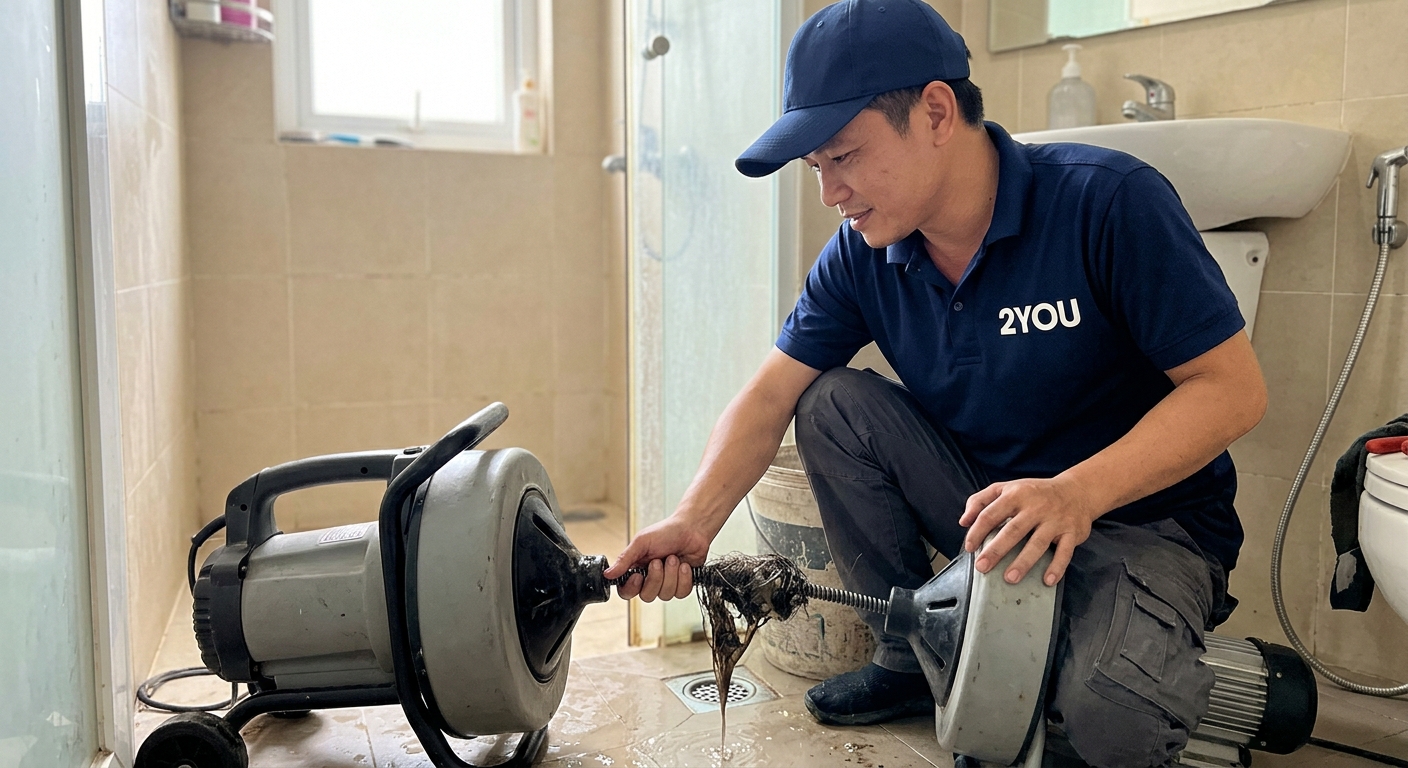 Thông cống nghẹt Phú Nhuận