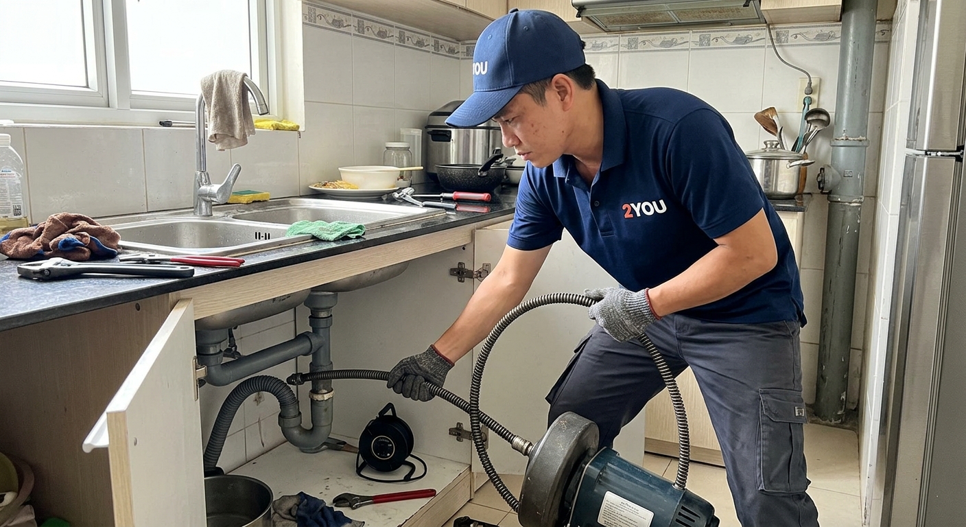 Thông cống nghẹt Quận 11