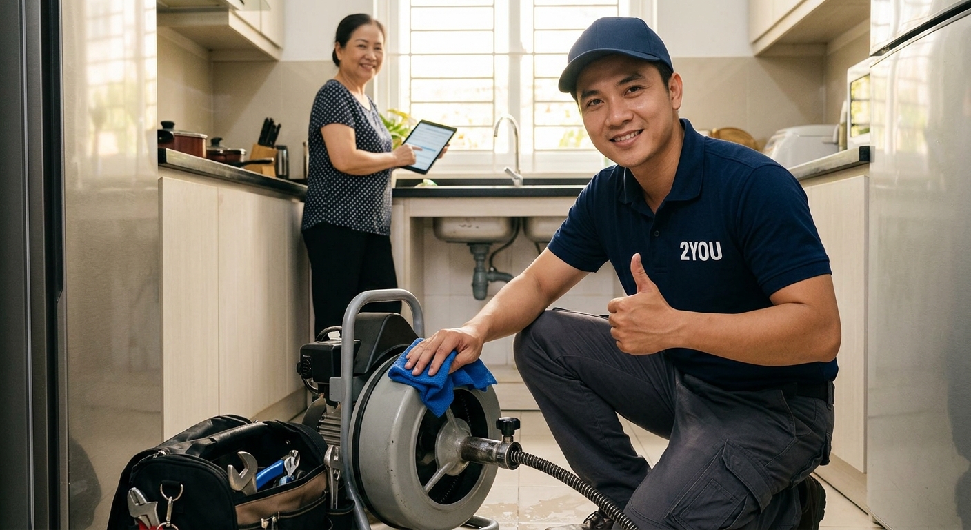 Thông cống nghẹt Quận 3