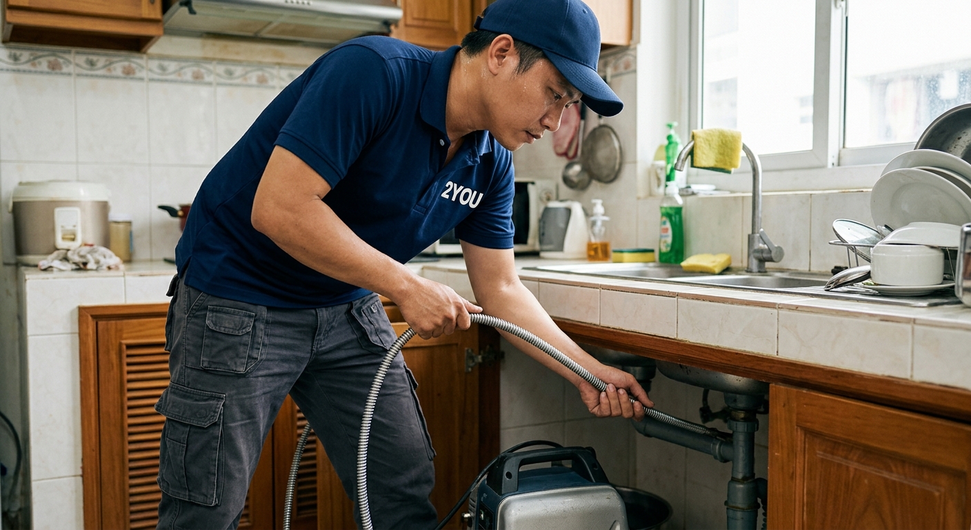 Thông cống nghẹt Quận 7